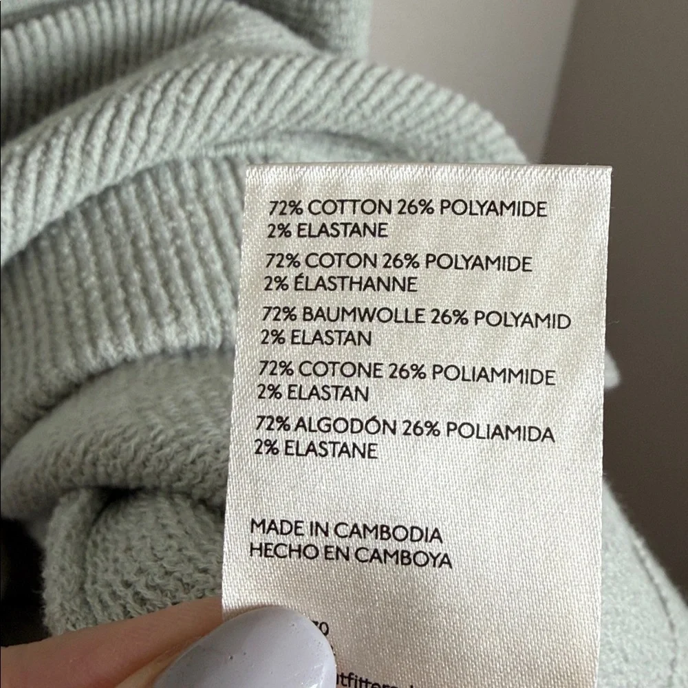 NWT Free People Ottoman Slouchy Tunic Sweater Oxide Size Large Oversized